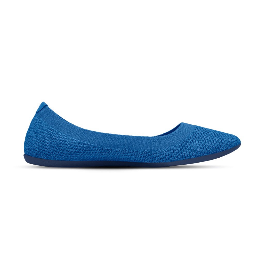 Allbirds Women\'s Tree Breezers - Flats Blue - UEM912573